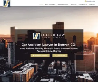 Personalinjuryco.com(Car Accident Lawyer Denver) Screenshot