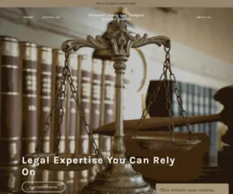 Personalinjurylawlawyer.ca(Personal Injury Law Lawyers) Screenshot