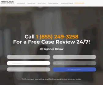 Personalinjurylawsuitattorneys.com(Personal Injury Lawsuit Attorneys) Screenshot