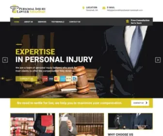 Personalinjurylawyer-Savannah.com(Personal Injury Lawyer Savannah) Screenshot