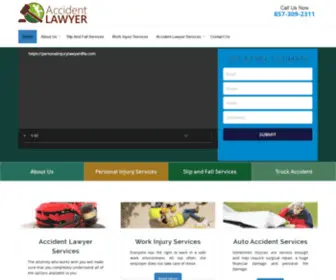 Personalinjurylawyerdfw.com(Personal Injury Lawyer DFW) Screenshot