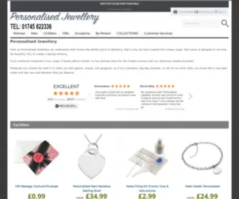 Personalised-Jewellery.co.uk(The Personalised Jewellery Workshop) Screenshot