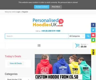 Personalisedhoodiesuk.co.uk(Personalised Hoodies) Screenshot