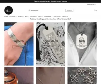 Personalisedsilver.co.uk(Personalised Silver Gifts) Screenshot