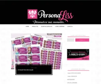 Personaliss.com.br(PersonaLiss) Screenshot