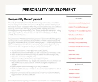 Personalitydevelopment.org(Personality Development) Screenshot