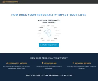 Personalityhq.com(Personalityhq) Screenshot