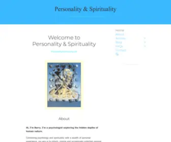 Personalityspirituality.net(Personality & Spirituality) Screenshot