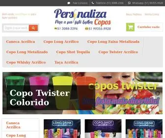 Personalizacopos.com.br(Personaliza Lajeado) Screenshot