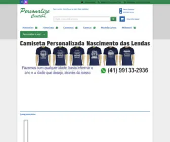 Personalizecuritiba.com.br(Personalize Curitiba) Screenshot