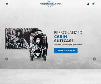 Personalizedluggage.com(Personalized luggage & travel accessories) Screenshot