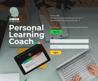 Personallearningcoach.com(Personal Learning Coach) Screenshot