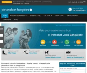 Personalloan-Bangalore.com(Apply Personal Loan in Bangalore @10.99%) Screenshot