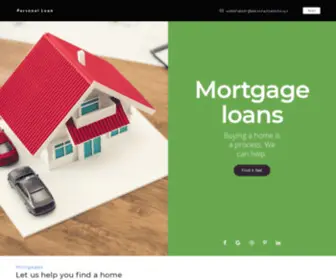 Personalloansite.xyz(Mortgage loans) Screenshot