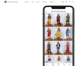 Personallookbook.com(Personal Lookbook) Screenshot