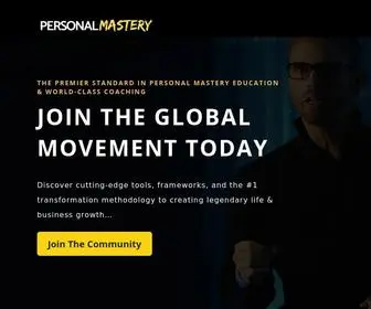 Personalmastery.com(Personal Mastery) Screenshot