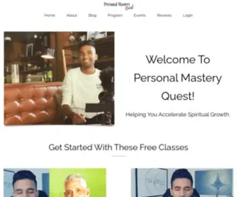 PersonalmasteryQuest.com(Self Inquiry School) Screenshot