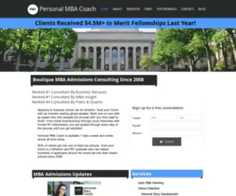 Personalmbacoach.com(Personal MBA Coach) Screenshot