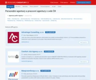 Personalniagentury.cz(Personální agentury.cz) Screenshot
