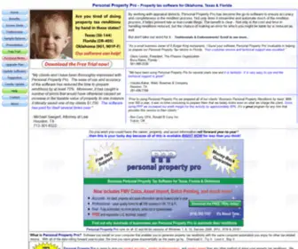 Personalpropertypro.com(Property Tax Software) Screenshot