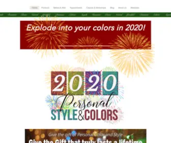 Personalstyleandcolor.com(Personal Style and Color Analysis) Screenshot