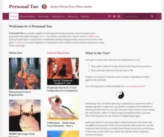 Personaltao.com(A Personal Tao) Screenshot