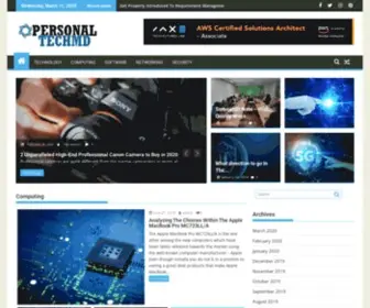 Personaltechmd.com(How to do real estate marketing) Screenshot