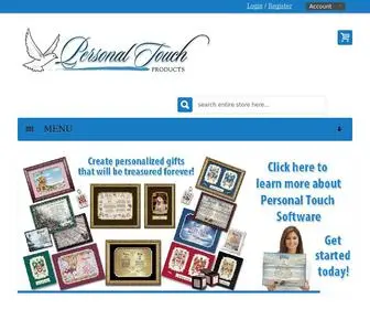 Personaltouchproducts.com(The Personal Touch Opportunity) Screenshot