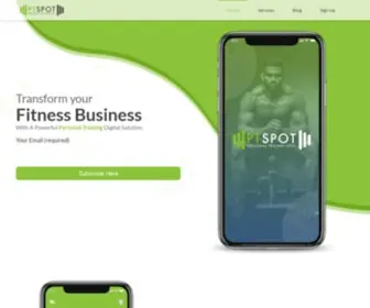 Personaltrainerspot.com(Personal Trainer Spot) Screenshot