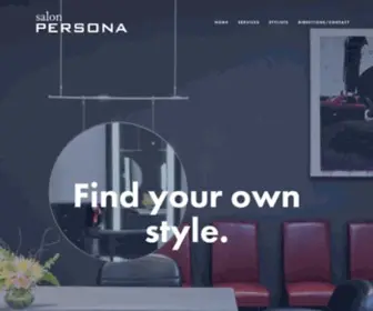 Personasalon.com(Persona Salon) Screenshot