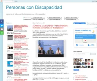 Personascondiscapacidad.com(Personas con Discapacidad) Screenshot