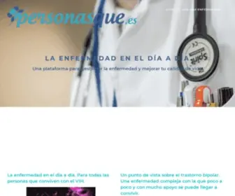 Personasque.es(Personas Que ▷➡️) Screenshot