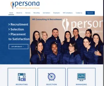 Personastaff.co.za(Persona Staff Recruitment and HR Consulting a Proficient provider of Recruitment) Screenshot