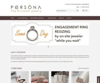 Personastyle.com(PERSONA JEWELRY) Screenshot