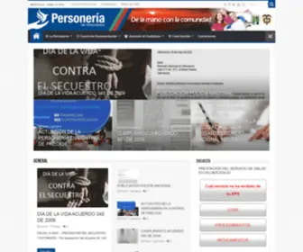 Personeriavillavicencio.gov.co(Personería Municipal de Villavicencio) Screenshot