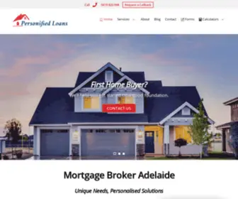 Personifiedloans.com.au(Personified Loans) Screenshot