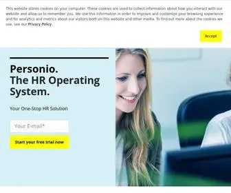 Personio.com(The People Operating System) Screenshot