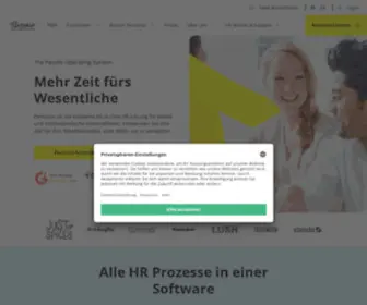 Personio.de(The People Operating System) Screenshot