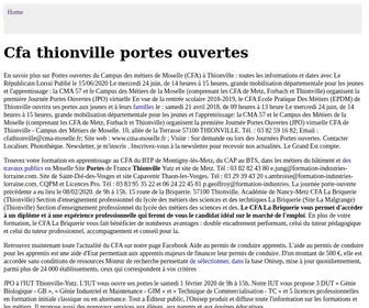 Personnel-Trouve.fun(Cfa thionville portes ouvertes) Screenshot