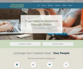 Personnelperspective.com(HR Consulting) Screenshot