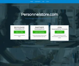 PersonnelStore.com(PersonnelStore) Screenshot