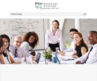 Personnelsystems.com(Personnel Systems Associates) Screenshot