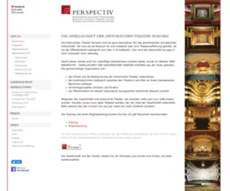 Perspectiv-Online.org(Das ist die Website der Perspectiv) Screenshot