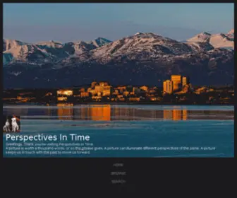 Perspectivesintime.com(Perspectives In Time) Screenshot