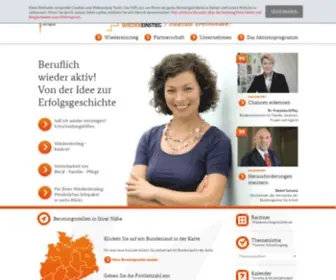 Perspektive-Wiedereinstieg.de(Perspektive Wiedereinstieg) Screenshot