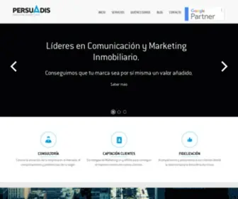 Persuadis.com(Persuadis Marketing Inmobiliario) Screenshot