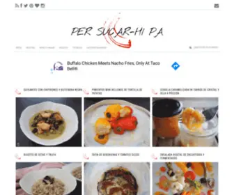 Persucarhipa.com(Per sucar) Screenshot