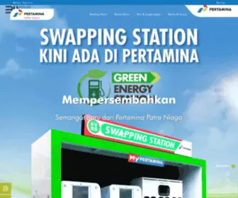 Pertaminapatraniaga.com(Pertamina Patra Niaga) Screenshot