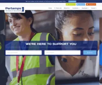 Pertemps.co.uk(Temp & Perm UK Jobs) Screenshot
