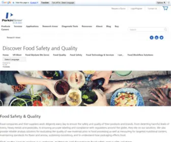 Perten.com(Food Safety & Quality Testing Solutions) Screenshot
